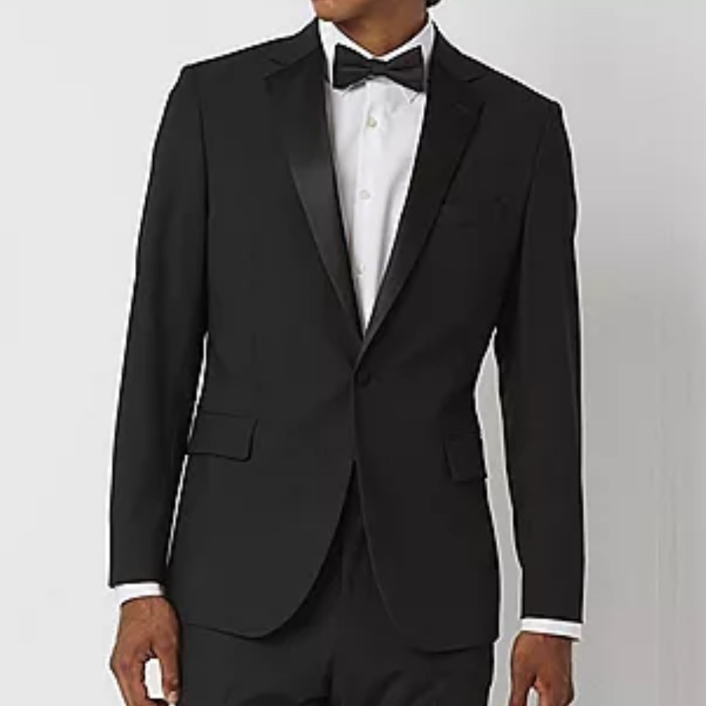 NWT Men's Black Tuxedo Jacket sz 36 Reg